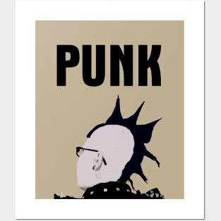 Punk Rock Graffiti Stencil Art Posters and Art